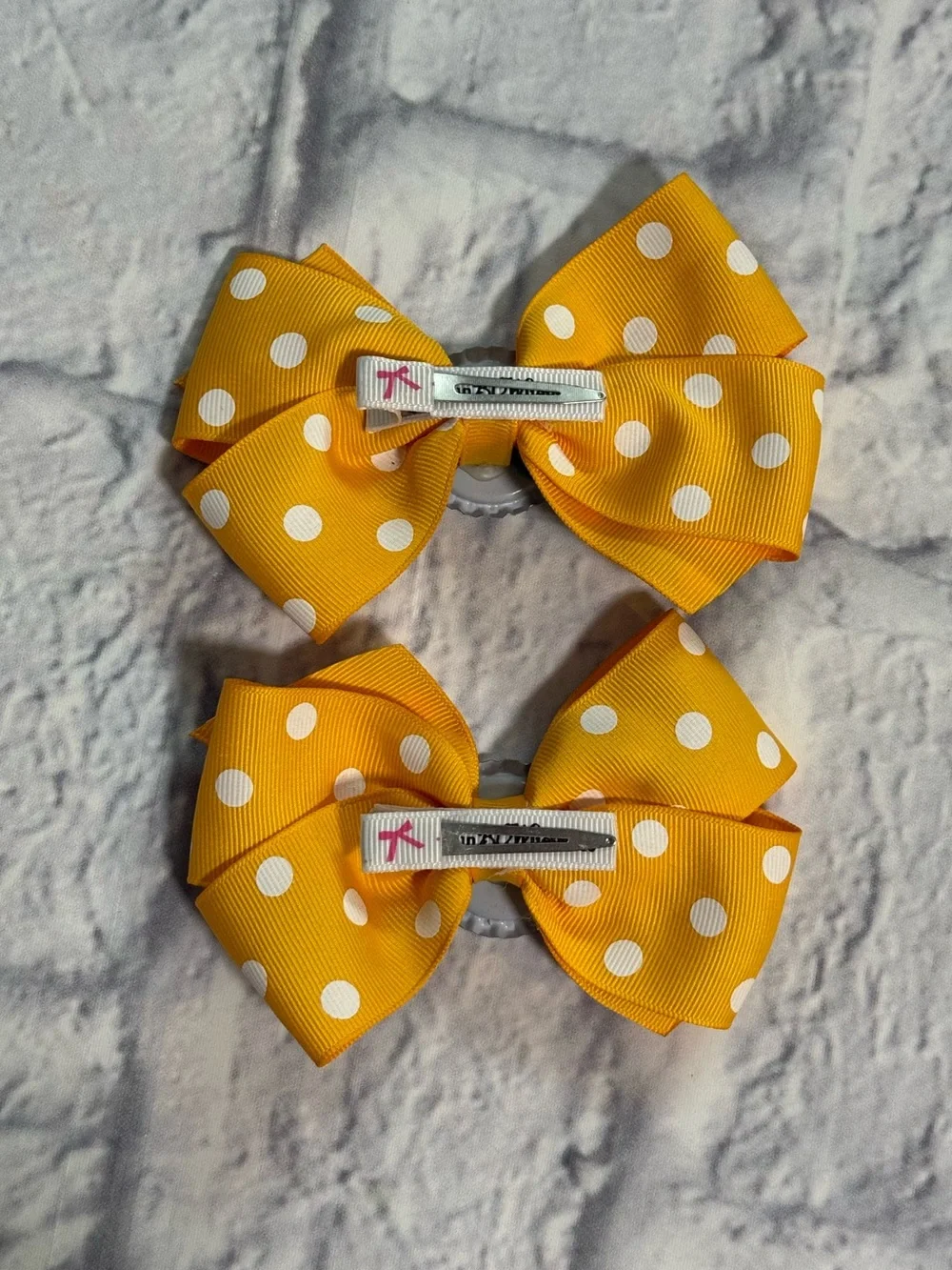 Custom Made Green Bay Packers Fabric Hair Bows